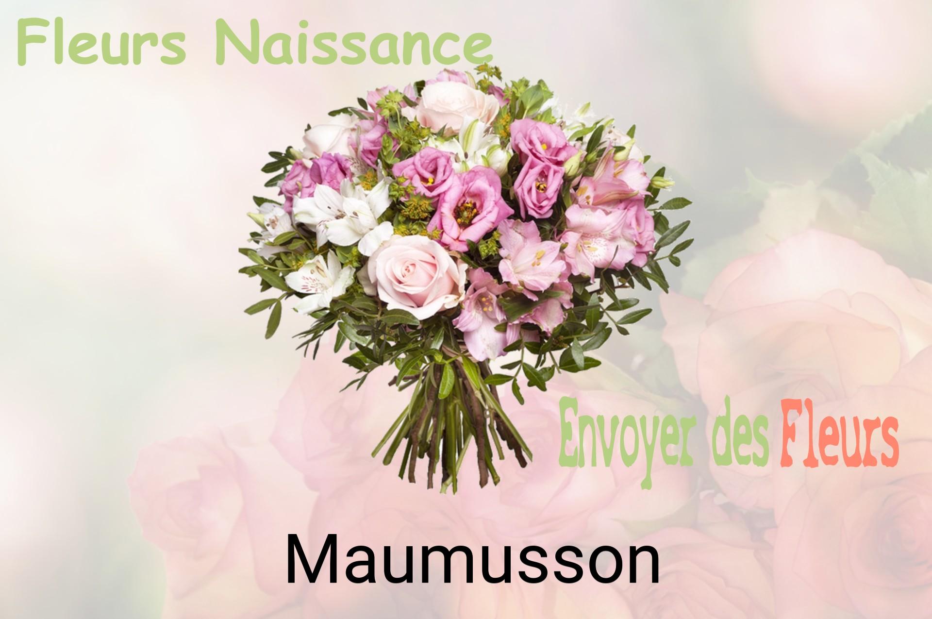 Bouquet de fleurs de naissance livré à Maumusson